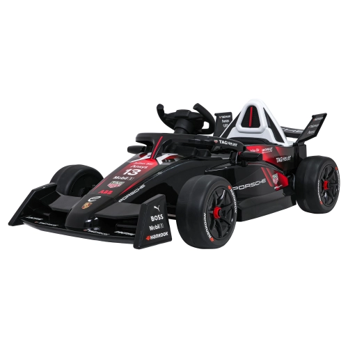 Auto na akumulator dla dzieci Bolid Formuły E Porsche Czerwony 711.CR